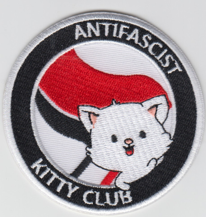ANTIFASCIST KITTY CLUB PATCH