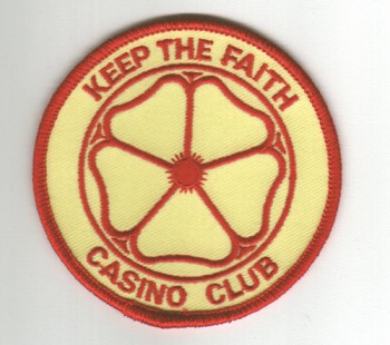 Aufnaeher \'Keep The Faith - Casino Club\'