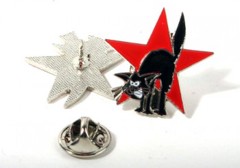 RED CAT PIN