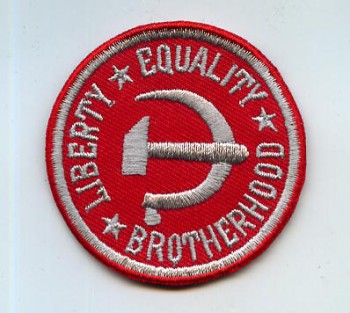 LIBERTY,EQALITY,BROTHERHOOD PATCH
