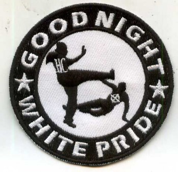 GOOD NIGHT WHITE PRIDE PATCH