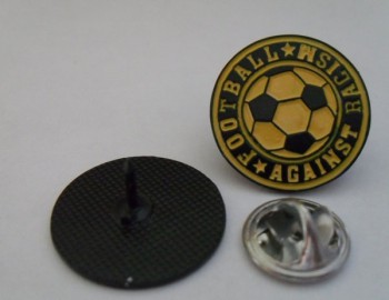 FOOTBALL AGAINST RACISM SMALL PIN