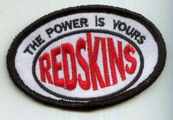 REDSKINS THE POWER IS YOURS PATCH