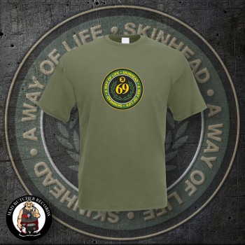 SKINHEAD A WAY OF LIFE T-SHIRT S / OLIVE