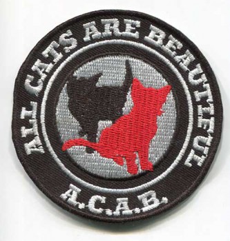 ACAB (ALL CATS ARE BEAUTIFUL) PATCH