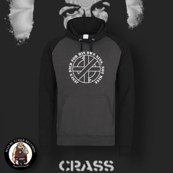 CRASS JESUS DIED FOR HIS OWN SINS CONTRAST HOOD M