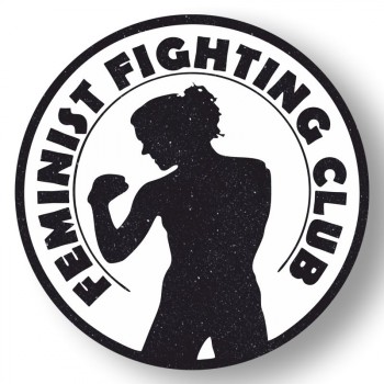FEMINIST FIGHTING CLUB PVC AUFKLEBER