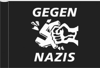 GEGEN NAZIS FLAGGE