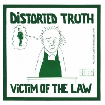 DISTORTED TRUTH VICTIM OF THE LAW EP VINYL GRÜN