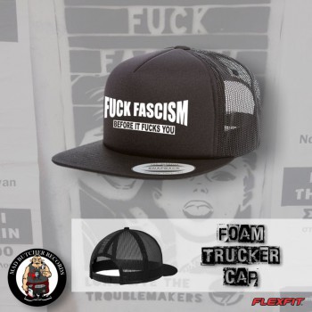 FUCK FASCISM BEFORE IT FUCKS YOU MESH CAP