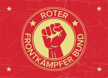ROTER FRONTKÄMPFERBUND STICKER (10 UNITS)