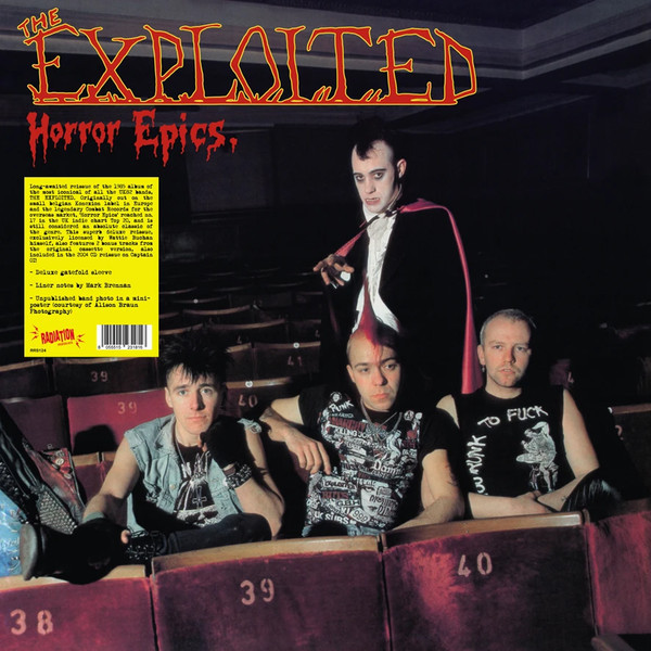 The Exploited ‎– Horror Epics. LP