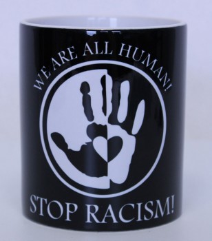 STOP RACISM KAFFEEBECHER