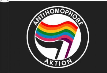 ANTIHOMOPHOBIE FLAGGE