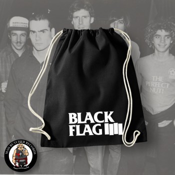 BLACK FLAG LOGO GYM SAC