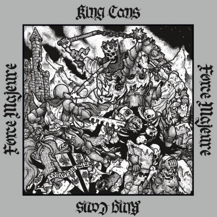 King Cans/Force Majeure - Split LP