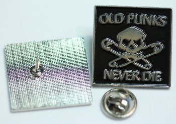 OLD PUNKS NEVER DIE PIN