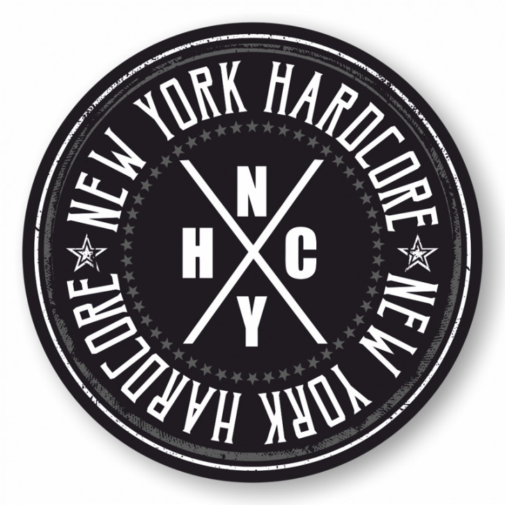 NEW YORK HARDCORE PVC AUFKLEBER