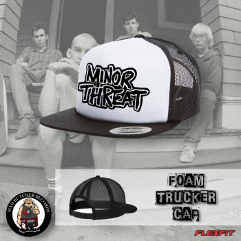 MINOR THREAT WHITE MESH CAP