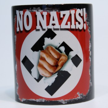 NO NAZIS KAFFEEBECHER