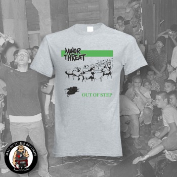 MINOR THREAT OUT OF STEP T-SHIRT S / GRAU