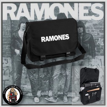 RAMONES SIMPLE MESSENGER BAG Black