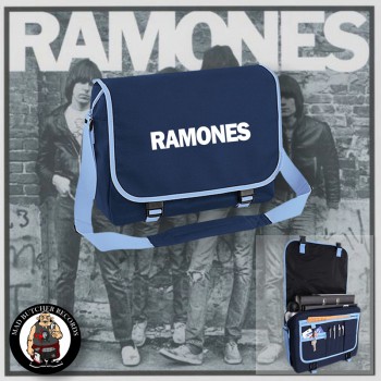 RAMONES SIMPLE MESSENGER BAG blue