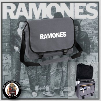 RAMONES SIMPLE MESSENGER BAG grey