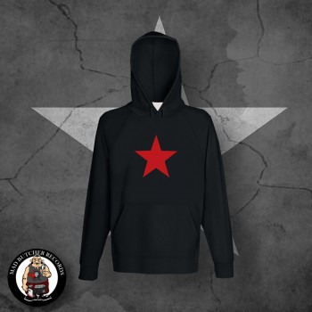 RED STAR HOOD Black / L