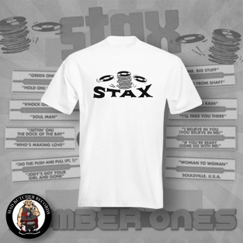 STAX OLD LOGO T-SHIRT XL / White