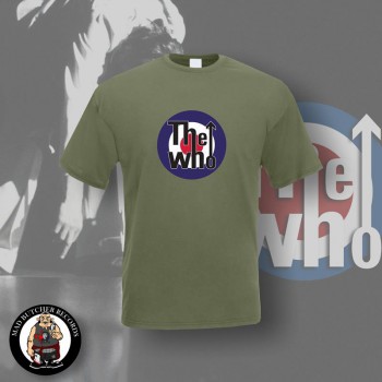 THE WHO TARGET T-SHIRT XL / OLIVE