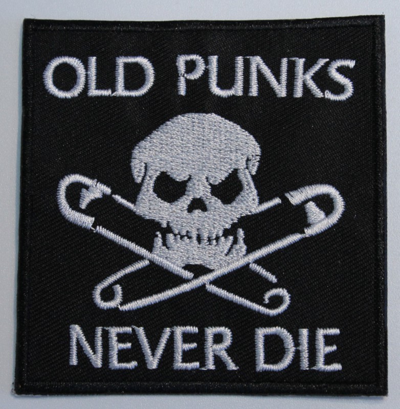 Old Punks Never Die Patch Mbp 269 1446