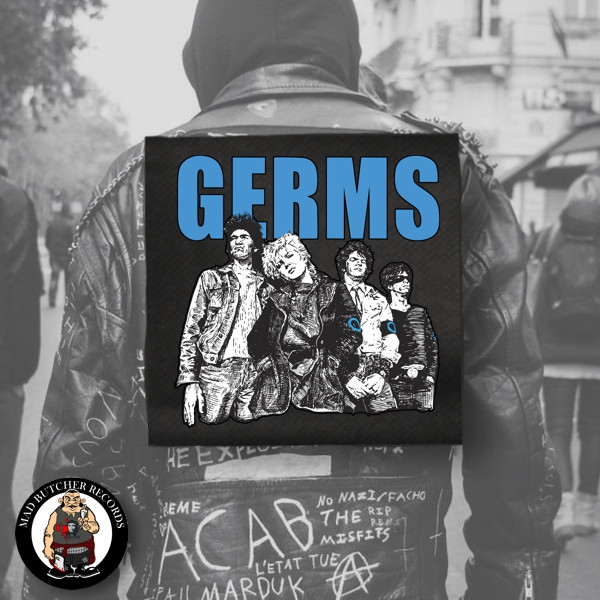 THE GERMS BAND BACKPATCH