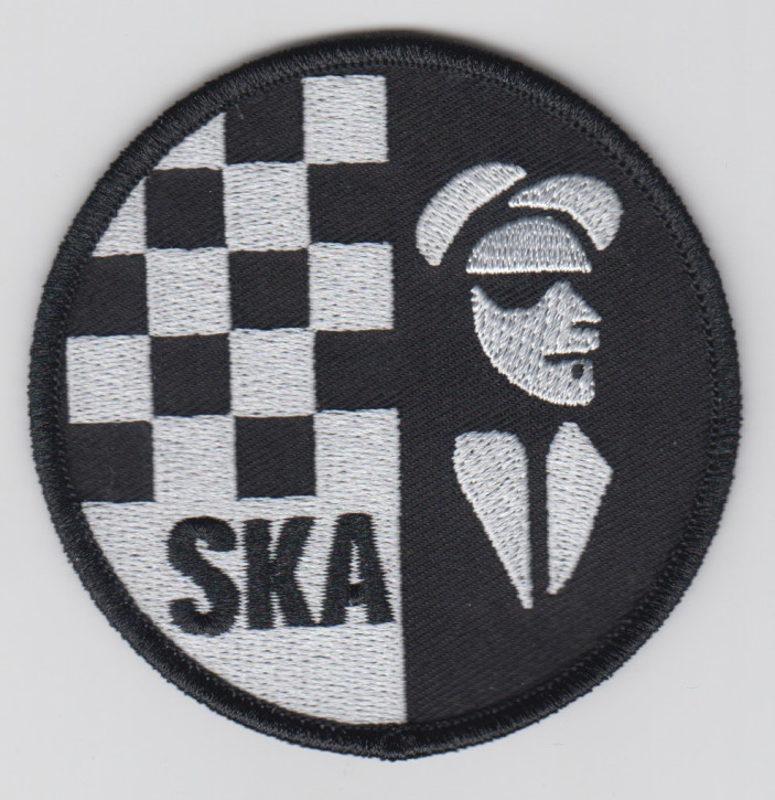 TWO TONE SKA PATCH