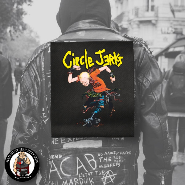 CIRCLE JERKS DANCE BACKPATCH
