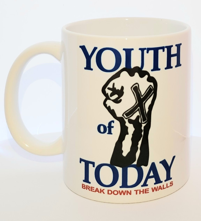 YOUTH OF TODAY BREAK DOWN THE WALLS KAFFEEBECHER