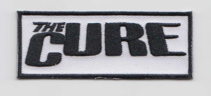 THE CURE LOGO PATCH BLACK
