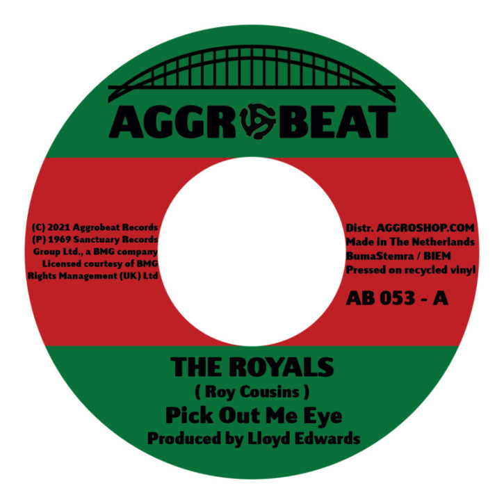 The Royals ‎- Pick Out Me Eye / Think You Too Bad 7