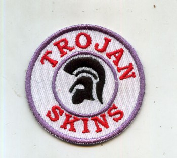 TROJAN SKINS PATCH COLOURED small