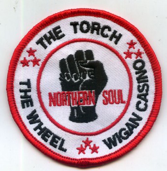 THE TORCH THE WHEEL WIGAN CASINO PATCH