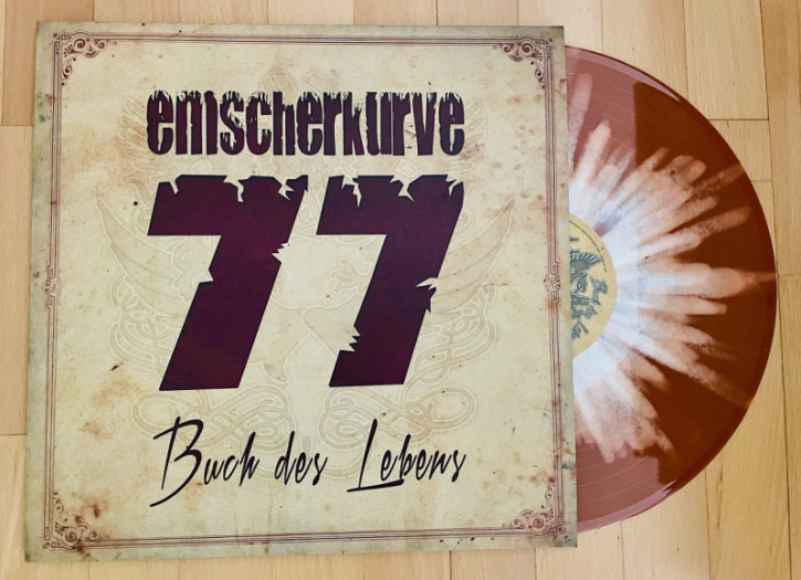 Emscherkurve 77 - Buch des Lebens LP (brown white bursted Splatter)