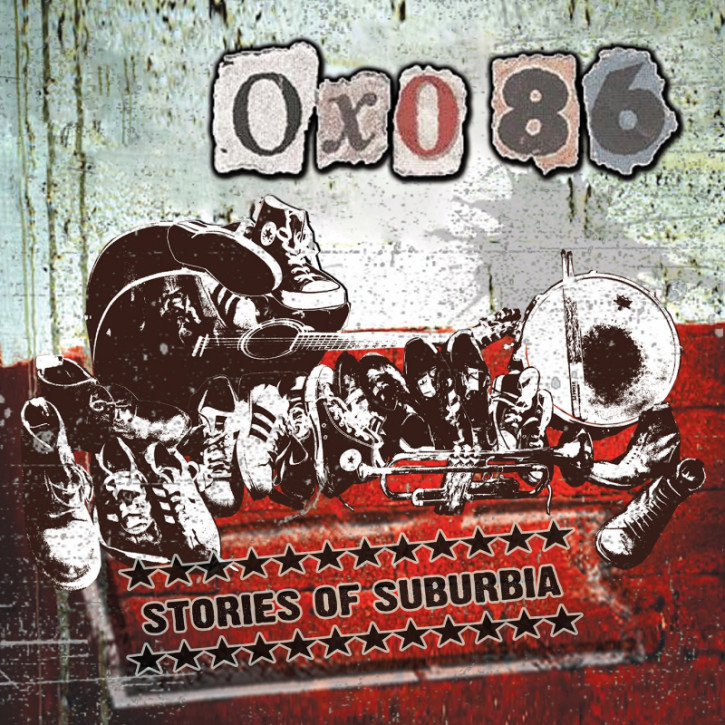 Oxo 86 - Stories of Suburbia LP (Punched-Vinyl 3 versions) VINYL BLACK