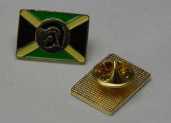 TROJAN JAMAICA FLAG PIN