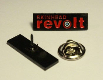 SKINHEAD REVOLT PIN