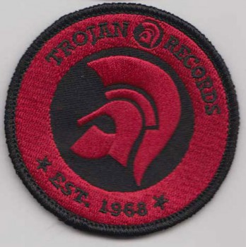 TROJAN RECORDS SINCE 1968 PATCH (RED)