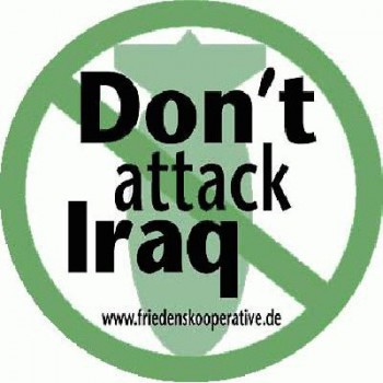 Antifa - DonŽt attack IRAQ