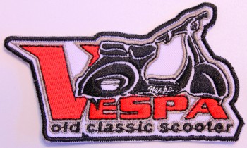 VESPA OLD CLASSIC SCOOTER PATCH