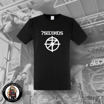 7 SECONDS LOGO T-SHIRT Black / M