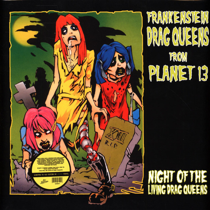 Frankenstein Drag Queens From Planet 13 Night Of The Living Drag Queens (green vinyl) LP