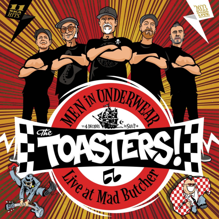 THE TOASTERS MEN IN UNDERWEAR - LIVE AT MAD BUTCHER LP